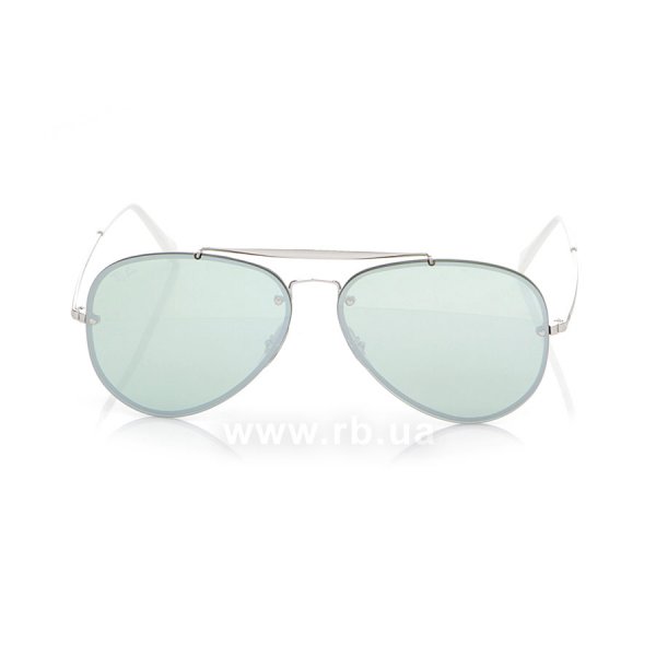   Ray-Ban Blaze Aviator RB3584N-9051-30 Silver | Silver Mirror,  