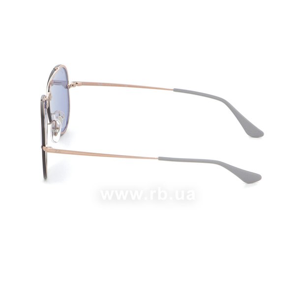   Ray-Ban Blaze Aviator RB3584N-9053-1U Dark Arista | Light Blue,  