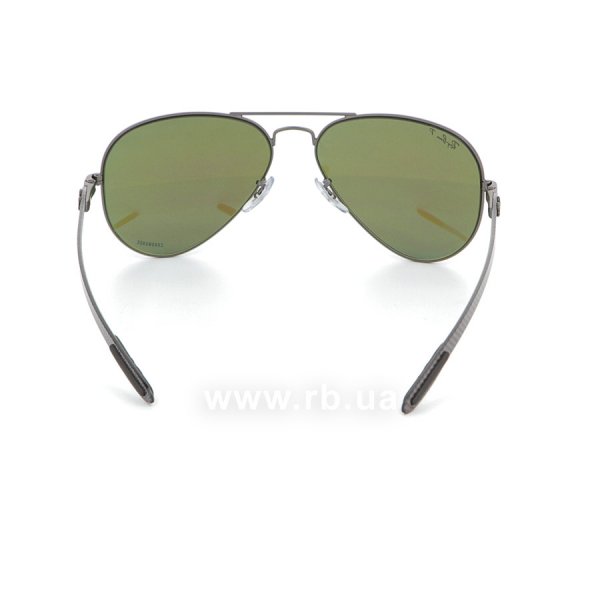   Ray-Ban Chromance RB8317CH-029-A1 Matte Gunmetal | Blue Mirror Chromance Polarized,  