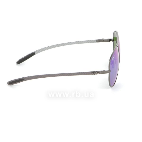   Ray-Ban Chromance RB8317CH-029-A1 Matte Gunmetal | Blue Mirror Chromance Polarized,  