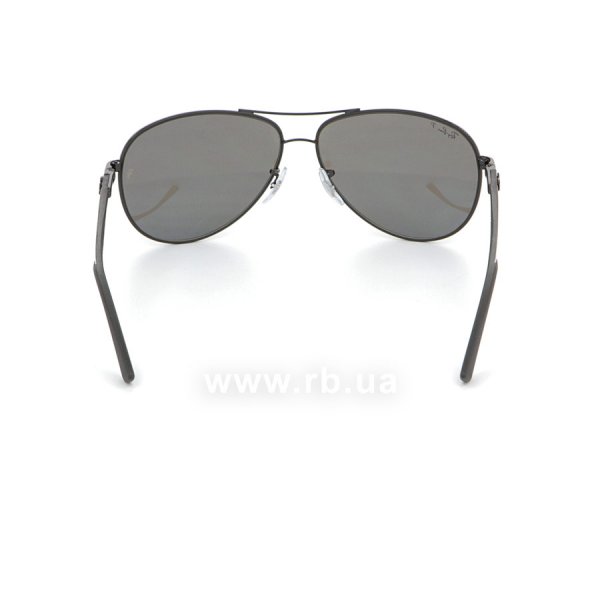   Ray-Ban Carbon Fibre RB8313-002-K7 Black | APX Silver Gradient  Mirror Polarized,  