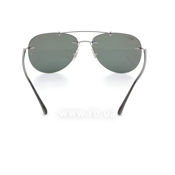   Ray-Ban LightRay Active Lifestyle RB8059-004-9A Gumnetal / Black | Poly Grey/Green Polarized,  