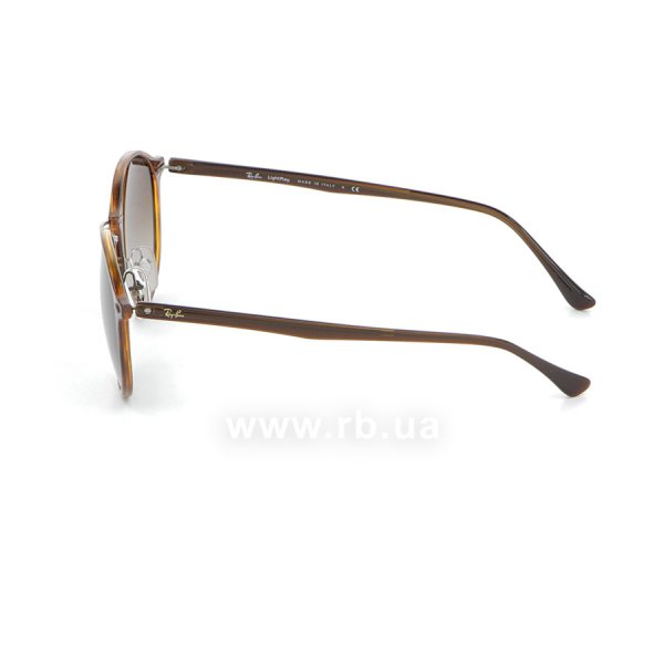   Ray-Ban Round II LightRay RB4242-6201-13 Brown| APX Brown Gradient,  