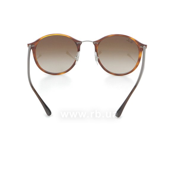   Ray-Ban Round II LightRay RB4242-6201-13 Brown| APX Brown Gradient,  