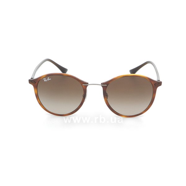   Ray-Ban Round II LightRay RB4242-6201-13 Brown| APX Brown Gradient,  