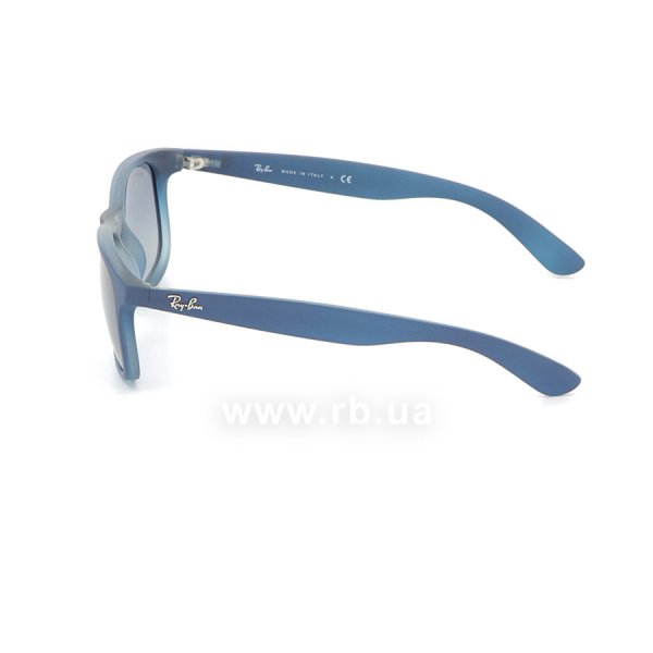   Ray-Ban Andy RB4202-6370-4L Transparent Blue | Blue Gradient,  