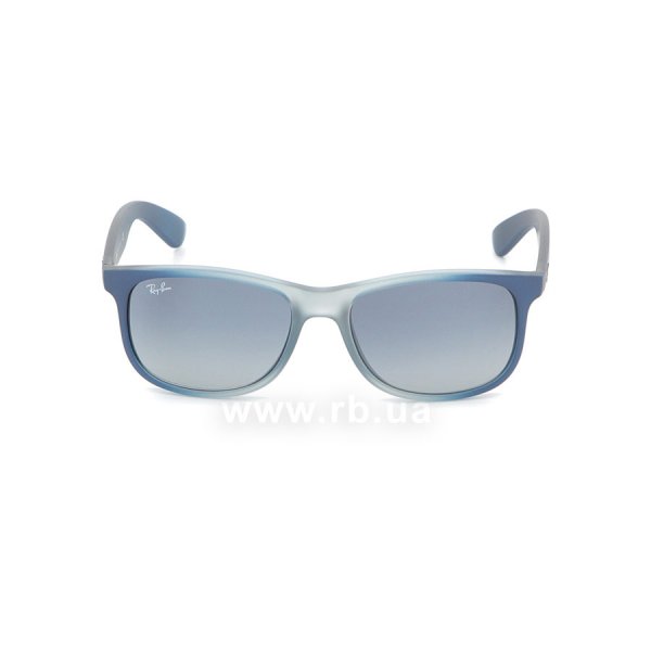   Ray-Ban Andy RB4202-6370-4L Transparent Blue | Blue Gradient,  
