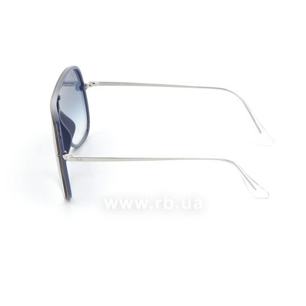   Ray-Ban Blaze RB4311N-6374-X0 Silver | Blue Gradient Mirror,  