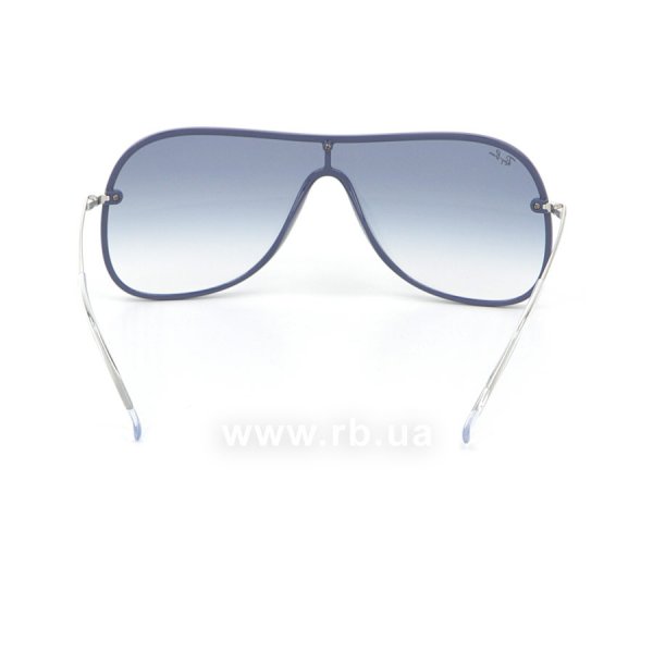   Ray-Ban Blaze RB4311N-6374-X0 Silver | Blue Gradient Mirror,  