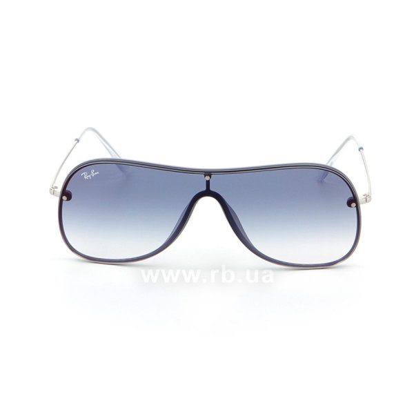   Ray-Ban Blaze RB4311N-6374-X0 Silver | Blue Gradient Mirror,  