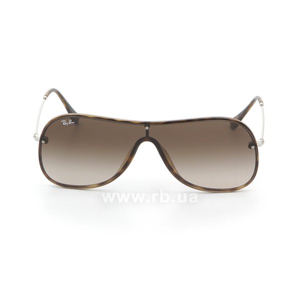  Ray-Ban Blaze RB4311N-710-13 Brown / Silver | Brown Gradient,  