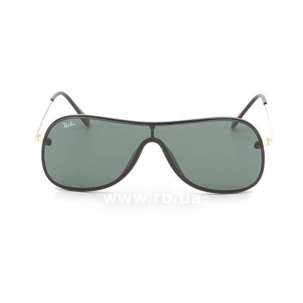   Ray-Ban Blaze RB4311N-601-71 Black / Arista | Green / Grey,  