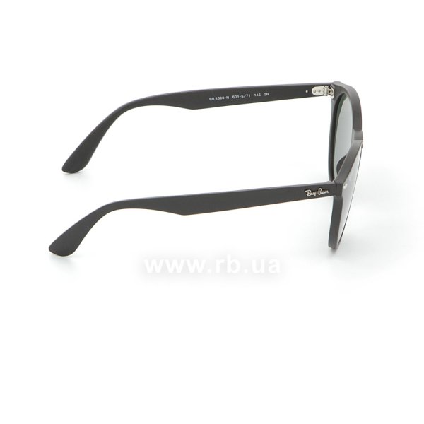   Ray-Ban Blaze Youngster RB4380N-601S-71 Matt Black | Grey/Green,  