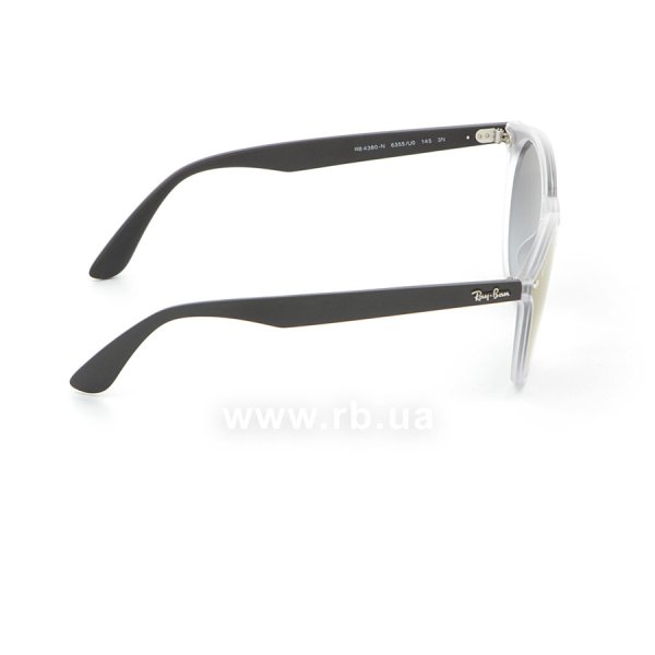   Ray-Ban Blaze Youngster RB4380N-6355-U0 Blue / White | Gradient Mirror Red,  