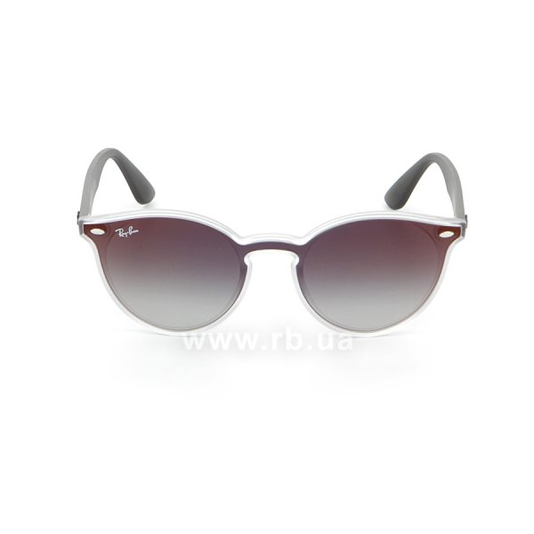   Ray-Ban Blaze Youngster RB4380N-6355-U0 Blue / White | Gradient Mirror Red,  