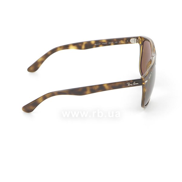   Ray-Ban Boyfriend RB4147-710-57 Havana | Natural Brown Polarized,  