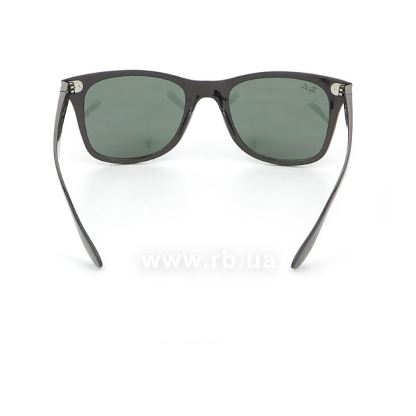   Ray-Ban Liteforce Wayfarer RB4195-601-71 Matt Black | APX Grey/Green,  
