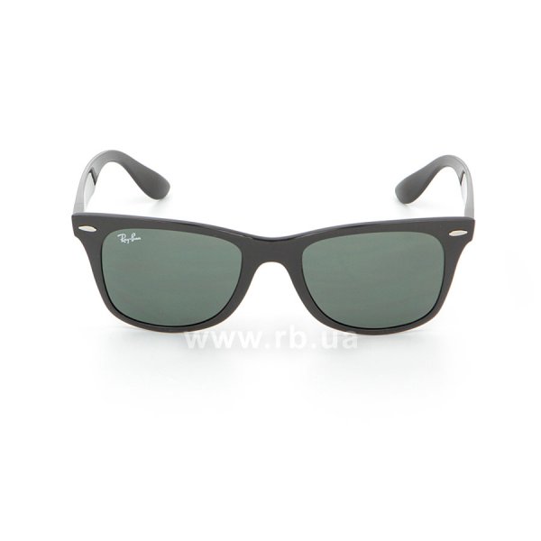   Ray-Ban Liteforce Wayfarer RB4195-601-71 Matt Black | APX Grey/Green,  