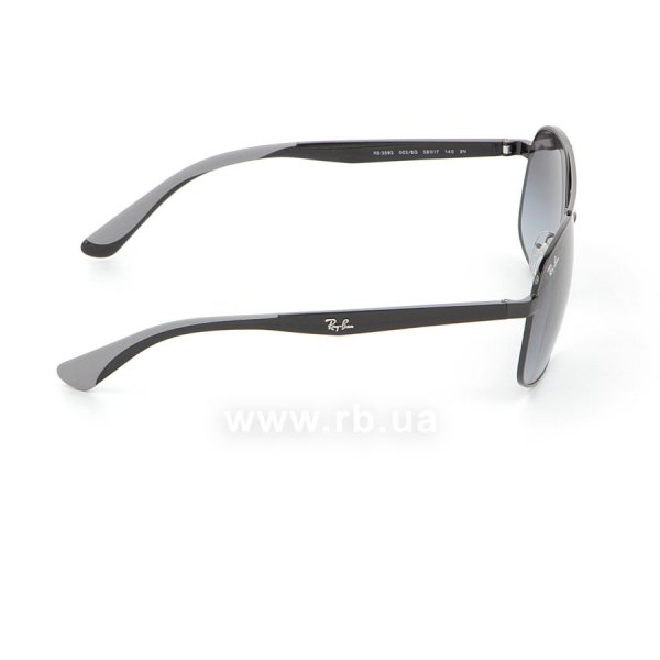   Ray-Ban Active Lifestyle RB3593-002-8G Black | Gradient Grey,  