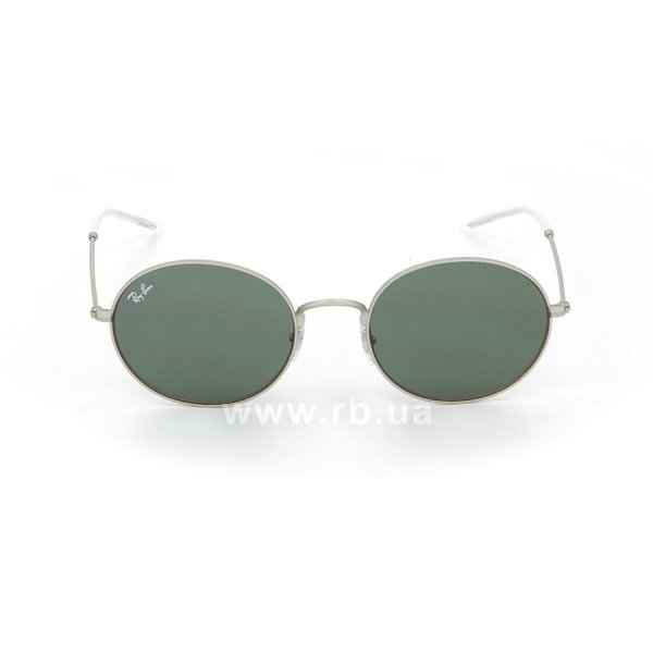   Ray-Ban Beat RB3594-9116-71 Silver| Green / Grey ,  
