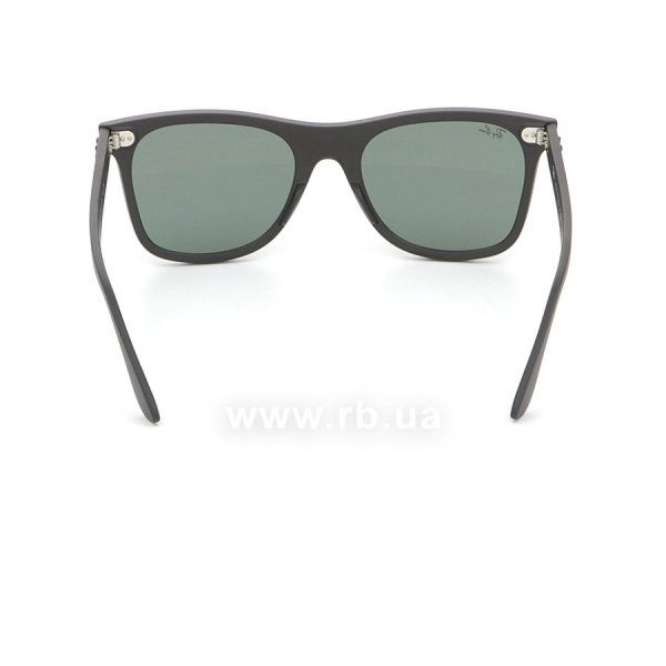   Ray-Ban Blaze Wayfarer RB4440N-601S-71 Matt Black | Green / Grey,  
