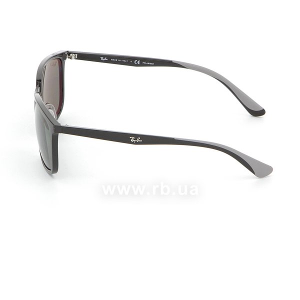   Ray-Ban Highstreet RB4303-601-9A Black | Grey/Green Polarized,  