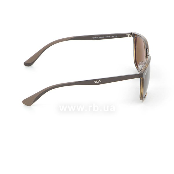   Ray-Ban Highstreet RB4303-710-83 Havana / Brown | Brown Polarized,  