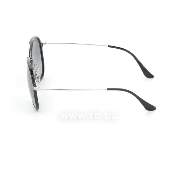   Ray-Ban Active Lifestyle Aviator RB4298-601-71 Black / Silver | Grey,  