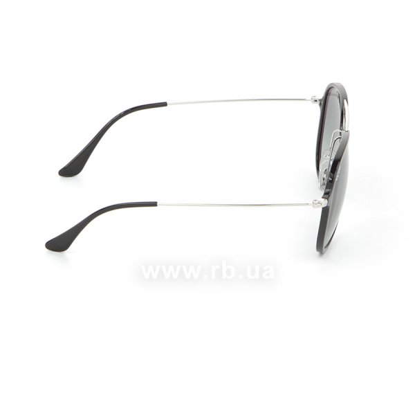   Ray-Ban Active Lifestyle Aviator RB4298-601-71 Black / Silver | Grey,  