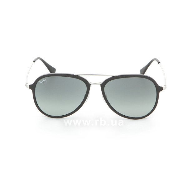   Ray-Ban Active Lifestyle Aviator RB4298-601-71 Black / Silver | Grey,  