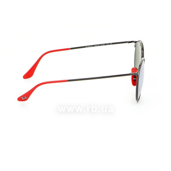   Ray-Ban Scuderia Ferrari Collection RB3602M-F022-30 Black/Red | Crystal Silver Mirror,  
