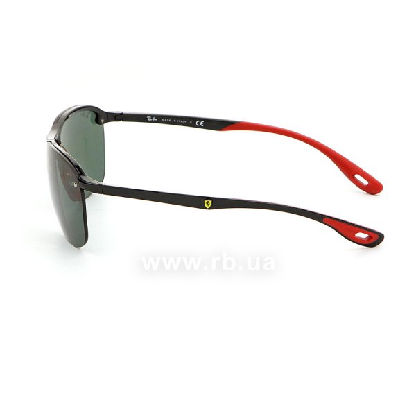   Ray-Ban Scuderia Ferrari Collection RB4302M-F601-71 Black / Red | Green / Grey,  