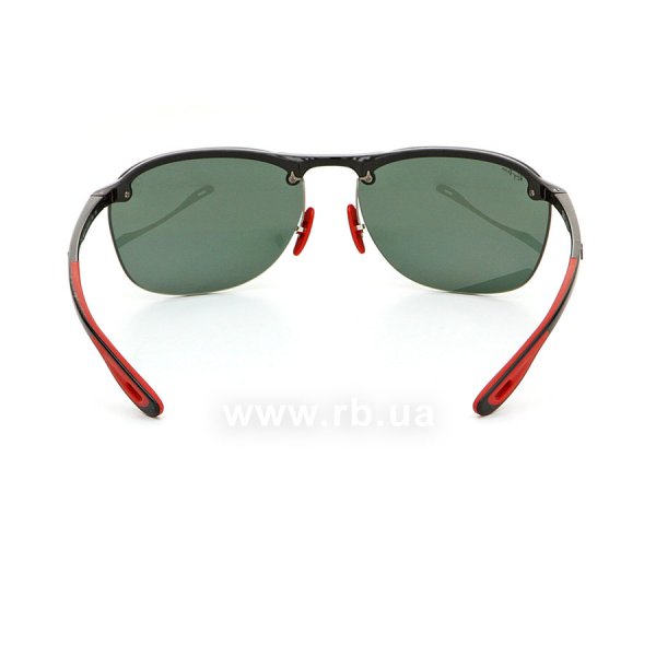   Ray-Ban Scuderia Ferrari Collection RB4302M-F601-71 Black / Red | Green / Grey,  
