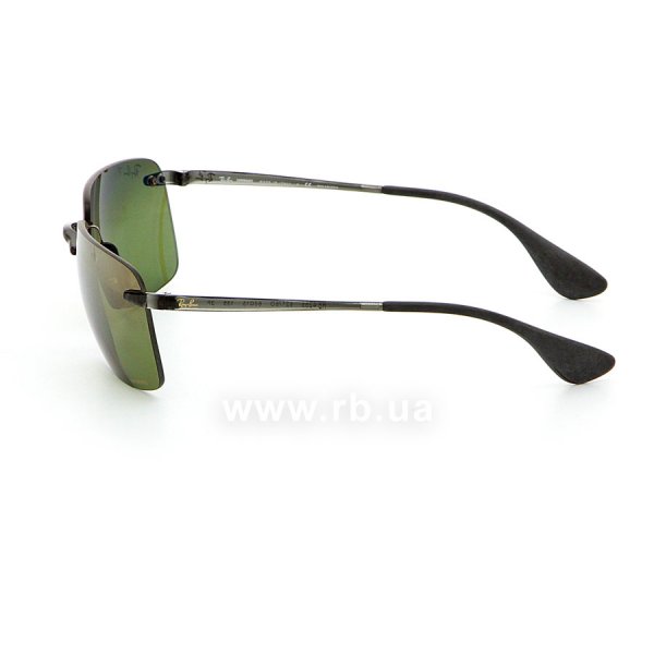   Ray-Ban Chromance RB4255-621-6O Transparent Grey | Green Mirror Chromance Polarized,  