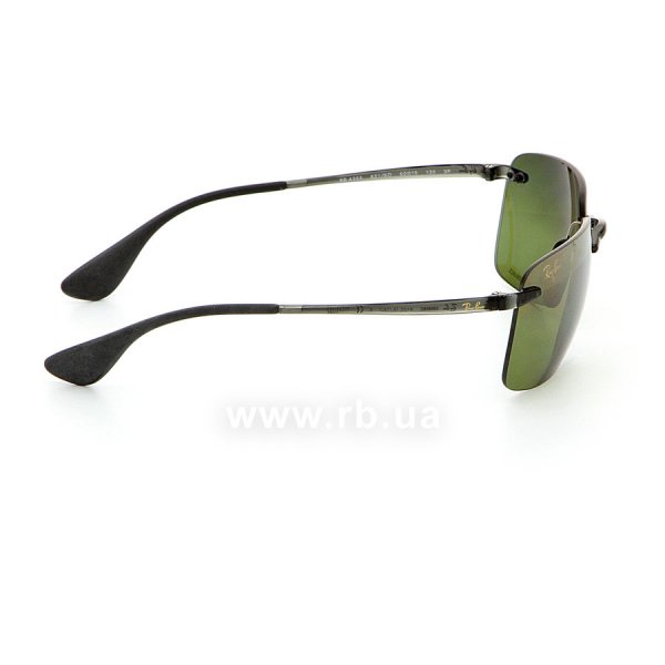   Ray-Ban Chromance RB4255-621-6O Transparent Grey | Green Mirror Chromance Polarized,  