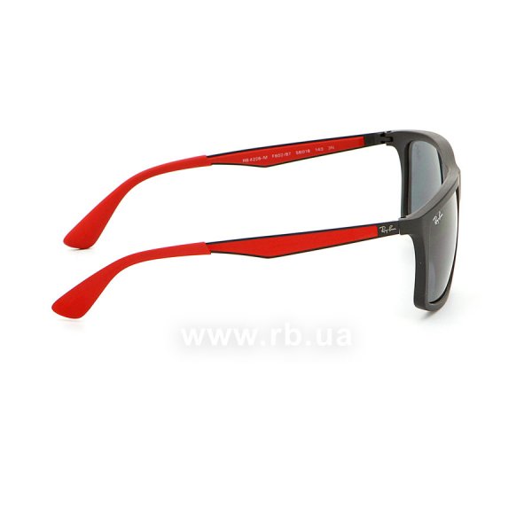   Ray-Ban Scuderia Ferrari Collection RB4228M-F602-87 Matt Black / Red | Dark Grey,  