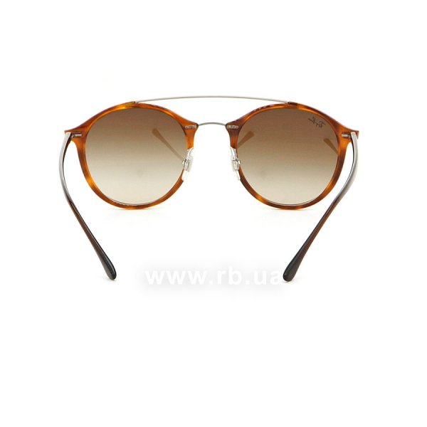   Ray-Ban LightRay Round RB4266-6201-13 Havana| APX Brown Gradient,  