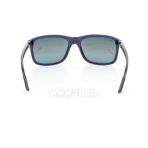   Ray-Ban Active Lifestyle RB8352-6222-82 Dark Blue/Black | Grey Mirror Polarized,  
