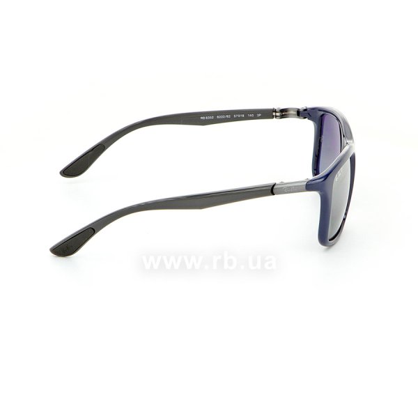   Ray-Ban Active Lifestyle RB8352-6222-82 Dark Blue/Black | Grey Mirror Polarized,  