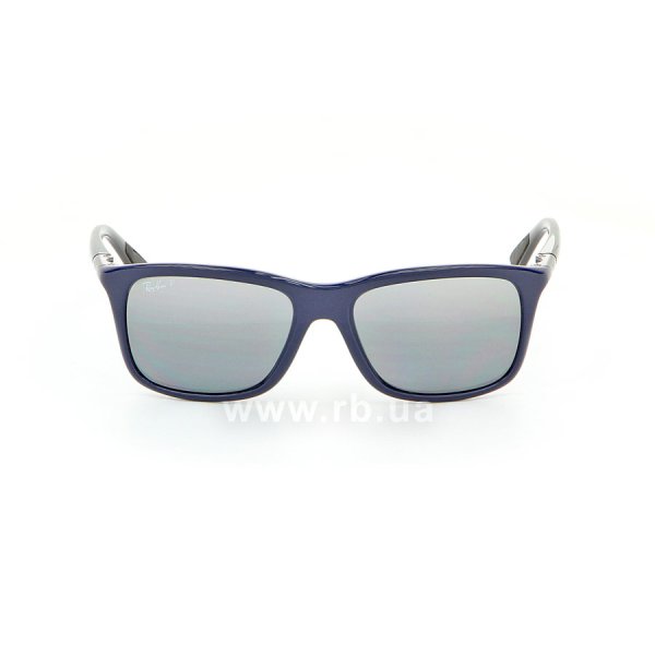   Ray-Ban Active Lifestyle RB8352-6222-82 Dark Blue/Black | Grey Mirror Polarized,  