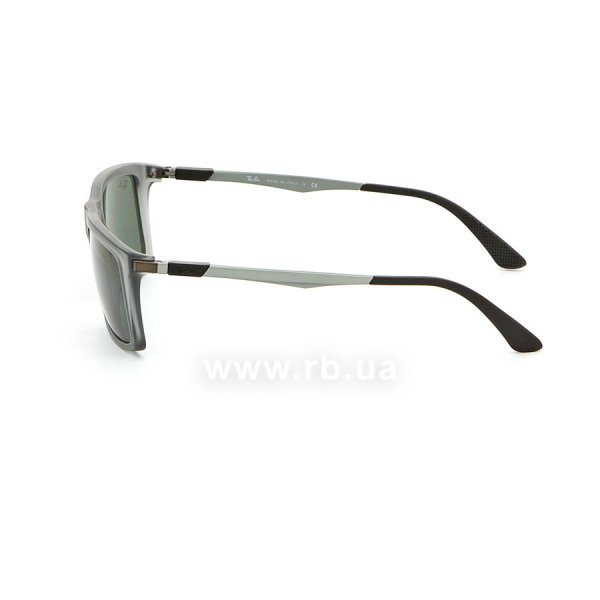   Ray-Ban Highstreet RB4214-6296-71 Matt Grey | Grey Green,  