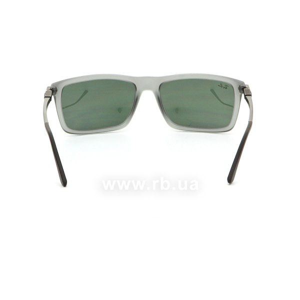   Ray-Ban Highstreet RB4214-6296-71 Matt Grey | Grey Green,  