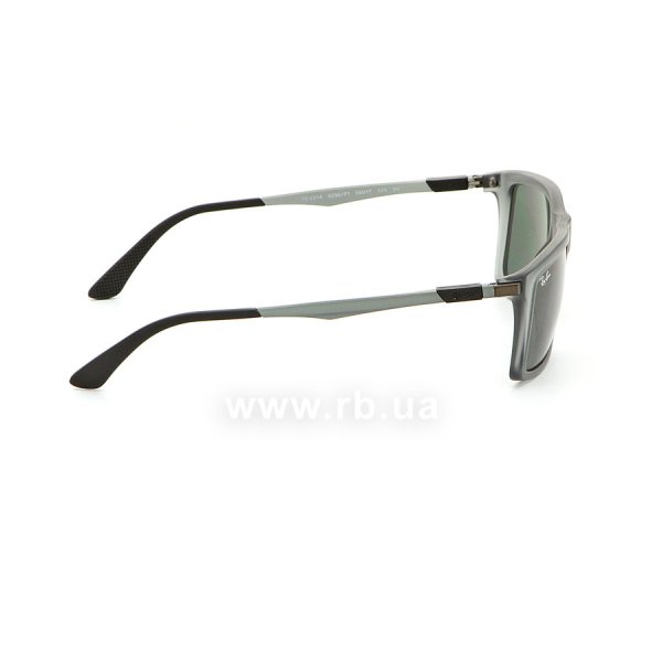   Ray-Ban Highstreet RB4214-6296-71 Matt Grey | Grey Green,  