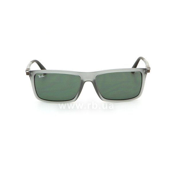   Ray-Ban Highstreet RB4214-6296-71 Matt Grey | Grey Green,  