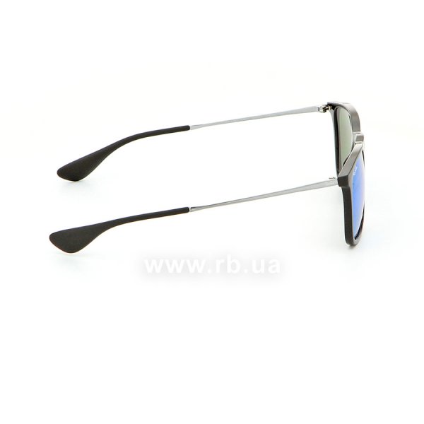   Ray-Ban Chris RB4187-601-55 Black | Blue  Mirror,  