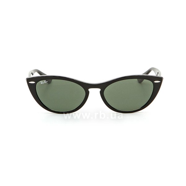   Ray-Ban Nina RB4314N-601-31 Black | Dark Green,  