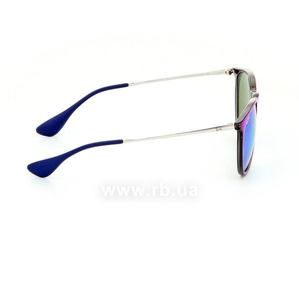   Ray-Ban Erika RB4171-6318-55 Blue | Blue Mirror,  