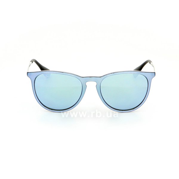   Ray-Ban Erika RB4171-6319-30 Transparent Grey | Crystal Silver Mirror,  