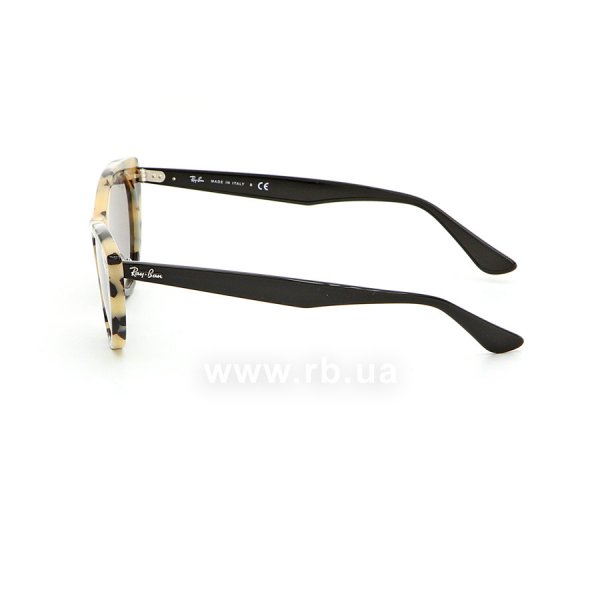   Ray-Ban Nina RB4314N-1251-39 Striped Grey | Dark Grey,  