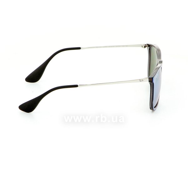   Ray-Ban Chris RB4187-6319-30 Silver | Crystal Silver Mirror,  